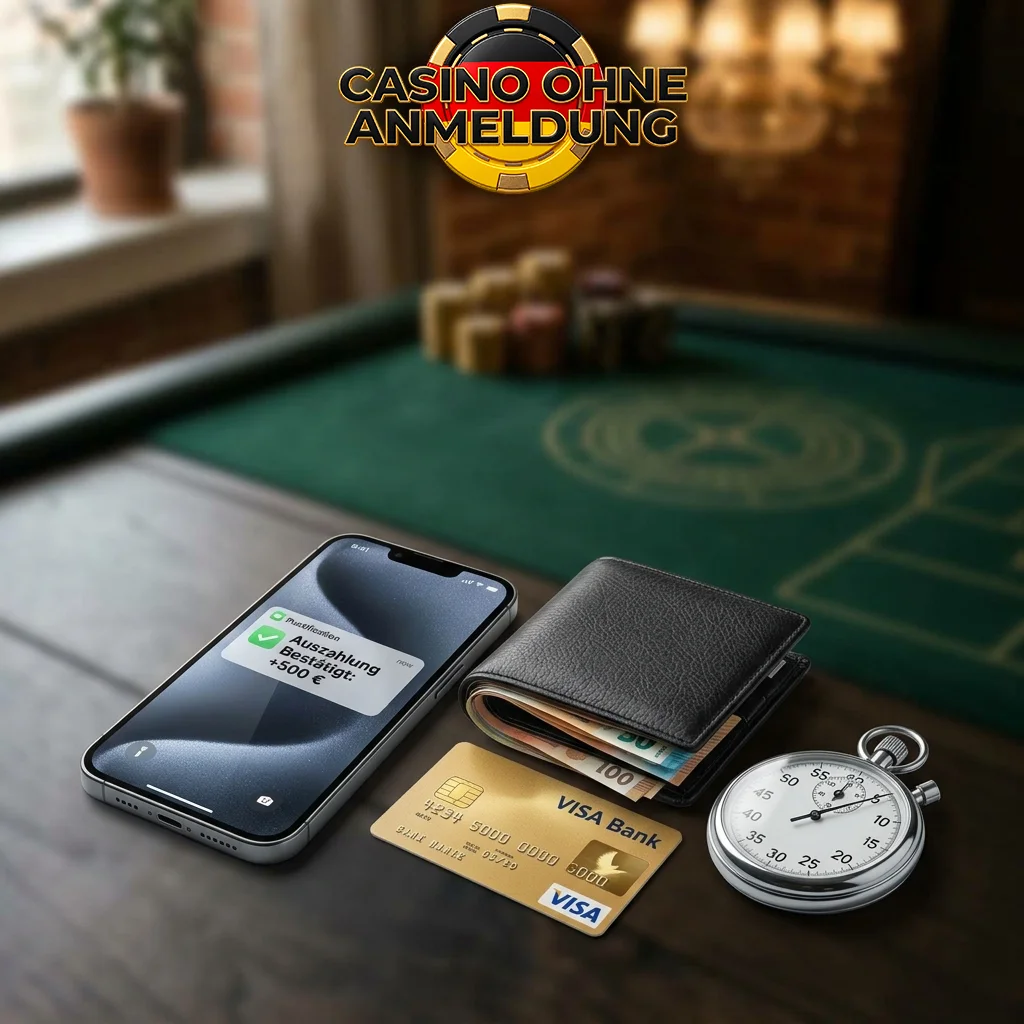 Im Casino ohne Anmeldung erfolgen Gewinnauszahlungen direkt auf das eigene Bankkonto.